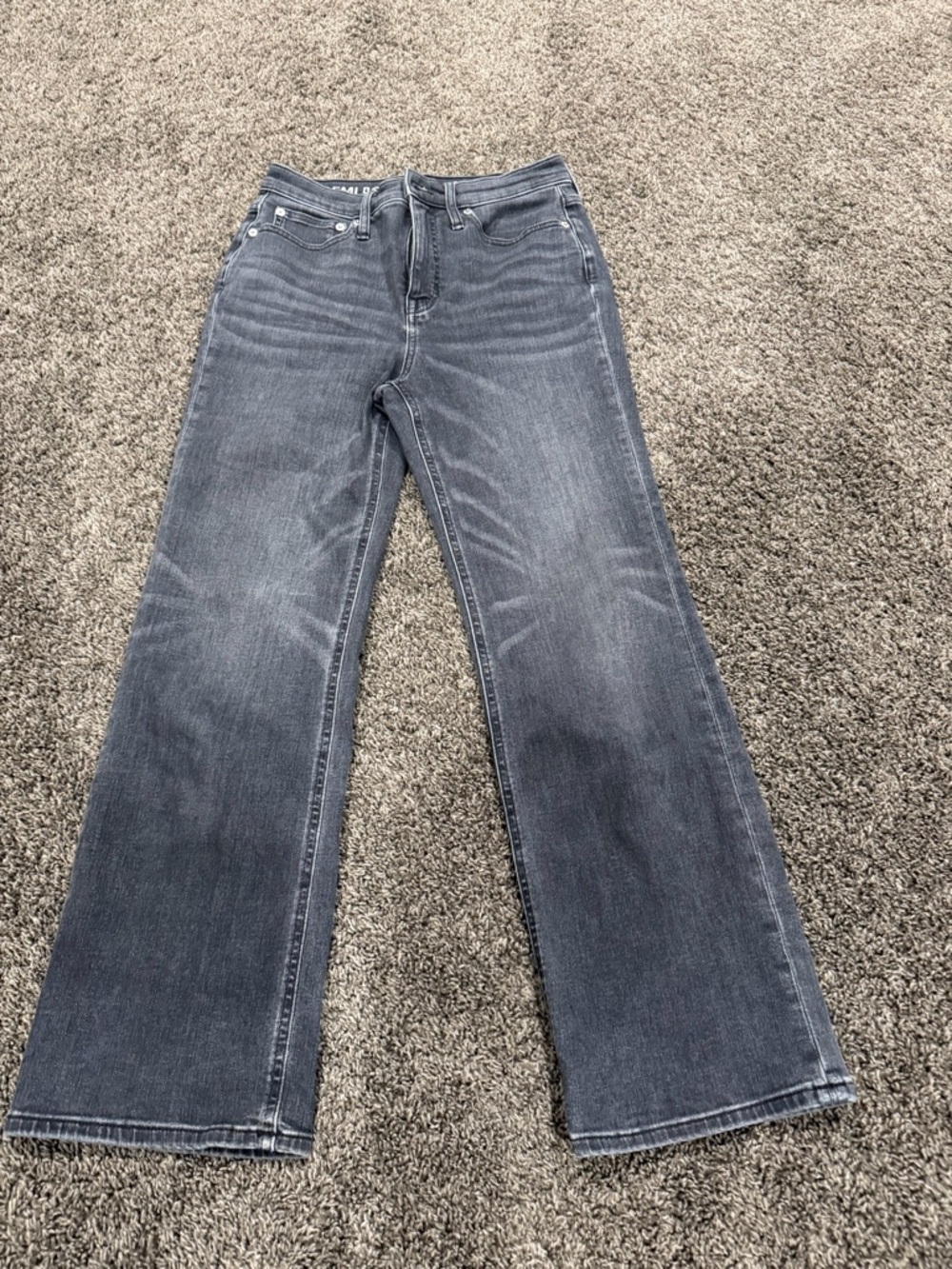 J. Crew Slim Demi Boot Jean. Size 27. Charcoal wash.